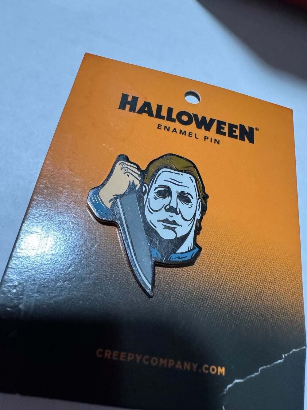 Halloween Enamel Pin Excellent Condition Boogeyman Michael Myers New Horror
